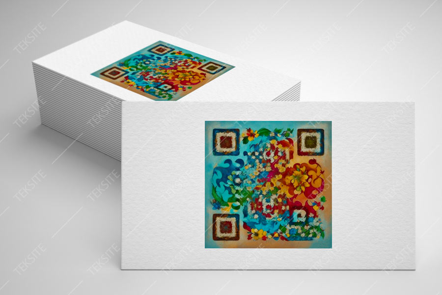 qr code گالری مستوران